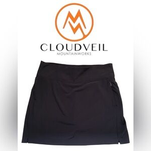 Cloudveil💜Black skort